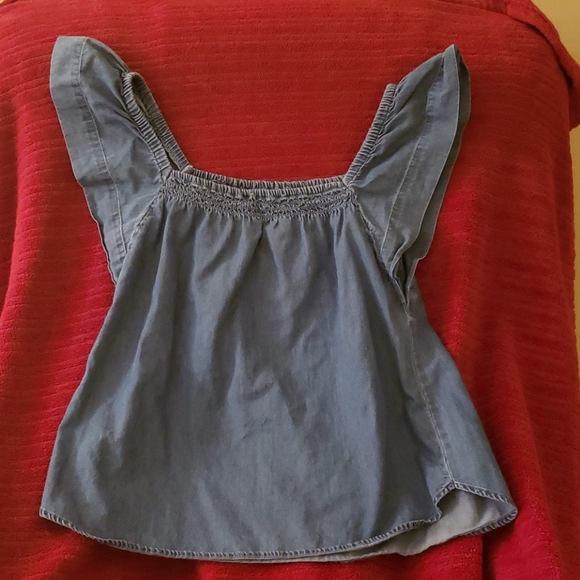 Express jean top off shoulders - Picture 4 of 4